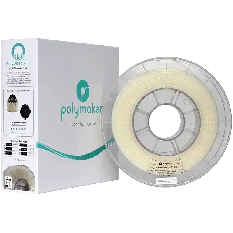 POLYMAKER POLYDISSOLVE S2 PVA 2.85mm/500g