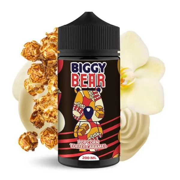 Pop Corn Toffee Caramel 200ML - Biggy Bear