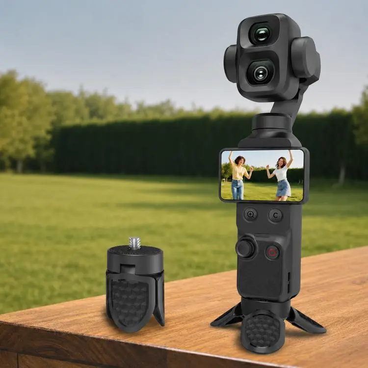 Portable Mini Tripod Desktop Holder with 1/4 inch Screw, Type