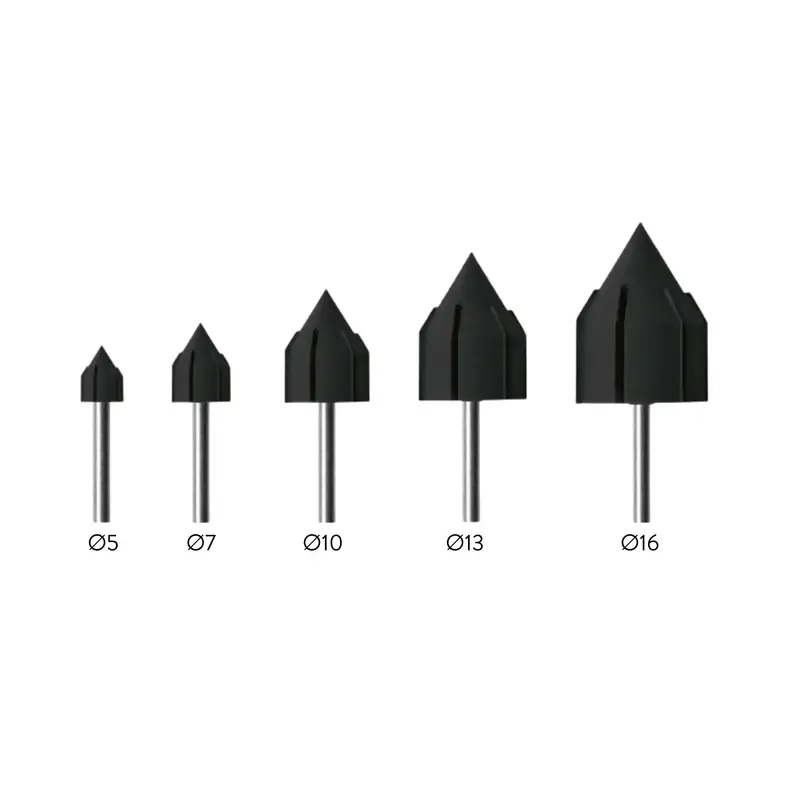 Porte Capuchon Abrasif en Pointe GT-PODO - Ø 5 mm / 16 mm - Lukas Podological