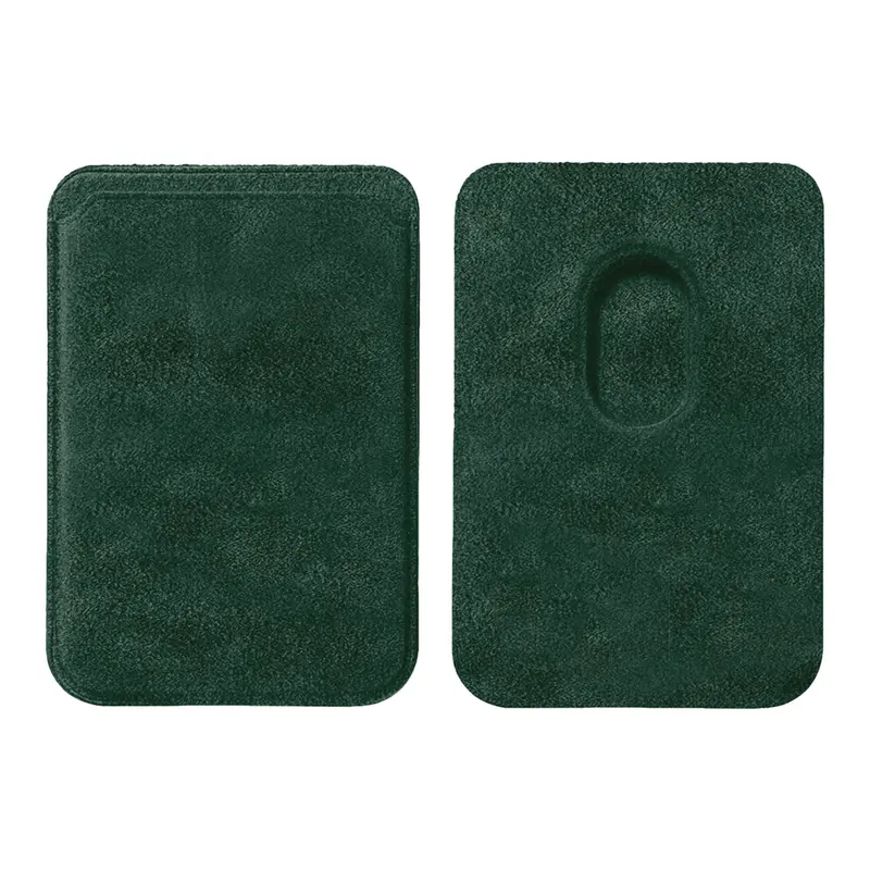 Porte-Cartes MagSafe Alcantara Vert Sapin
