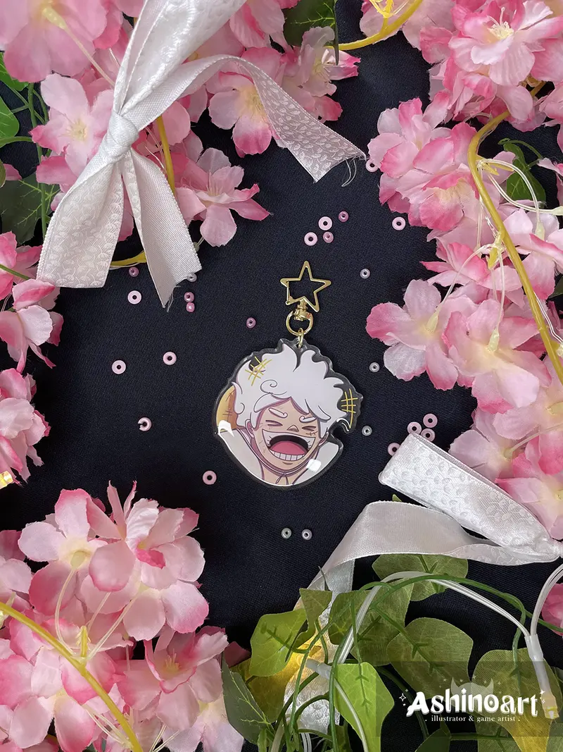 Porte-clé Luffy Gear 5 (One piece)
