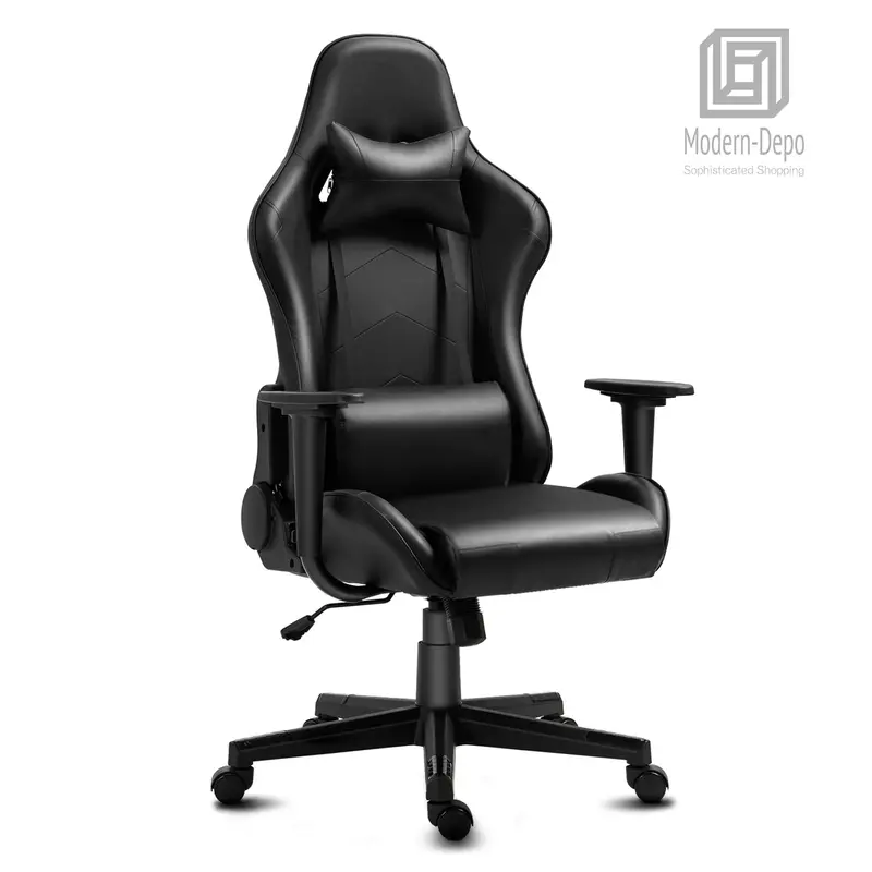 Premium High-Back Leather Gaming Chair