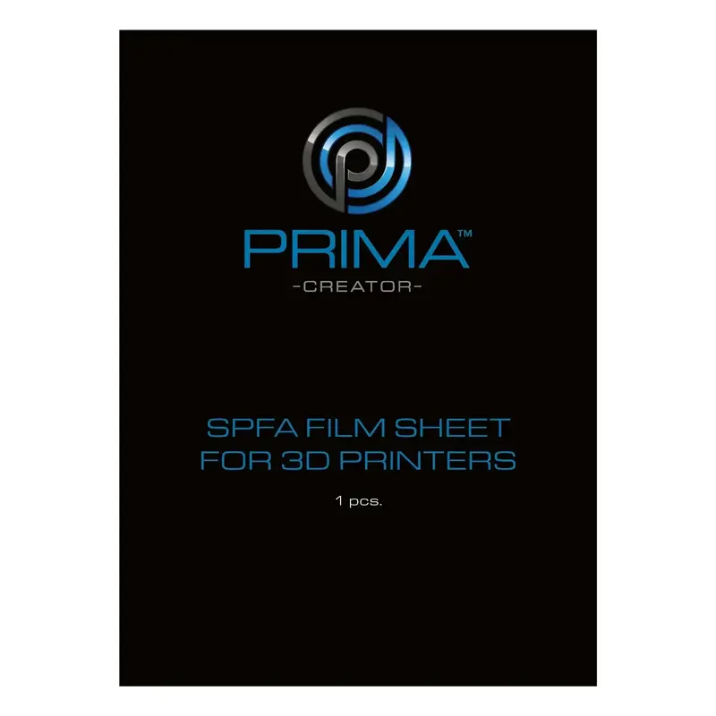 PRIMACREATOR SPFA FILM SHEET FOR 3D PRINTERS - 260 X 390 MM