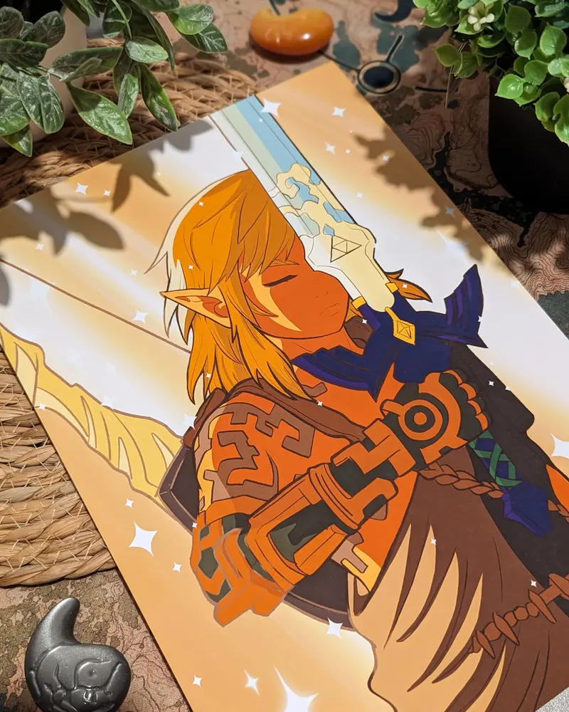Print - Link Tears of Kingdom