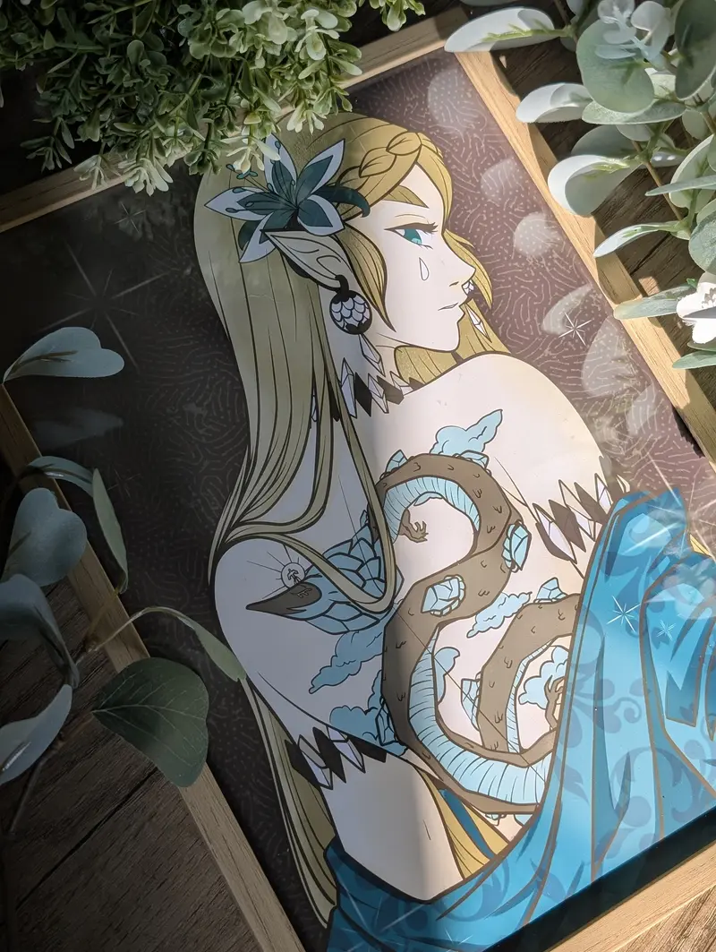 Print - Zelda tatoo
