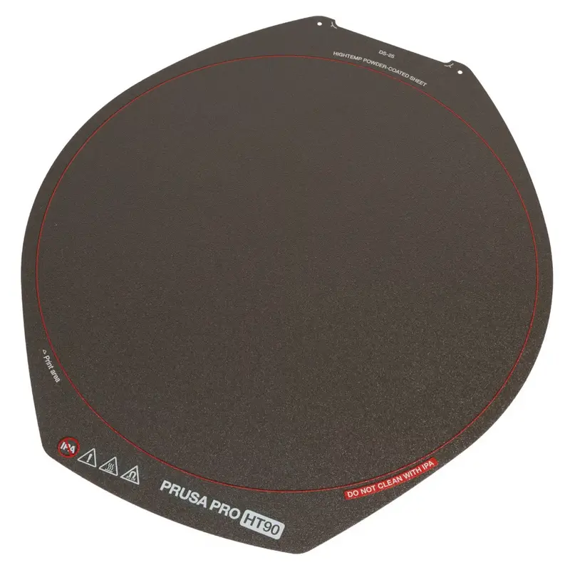 PRUSA - Plateau acier poudré Haute Température pour HT90