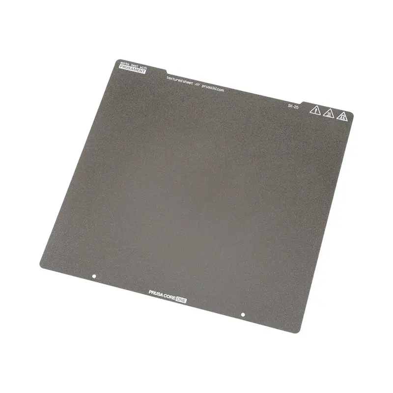 PRUSA - Plateau acier poudré texturé pour Core One / Core One +