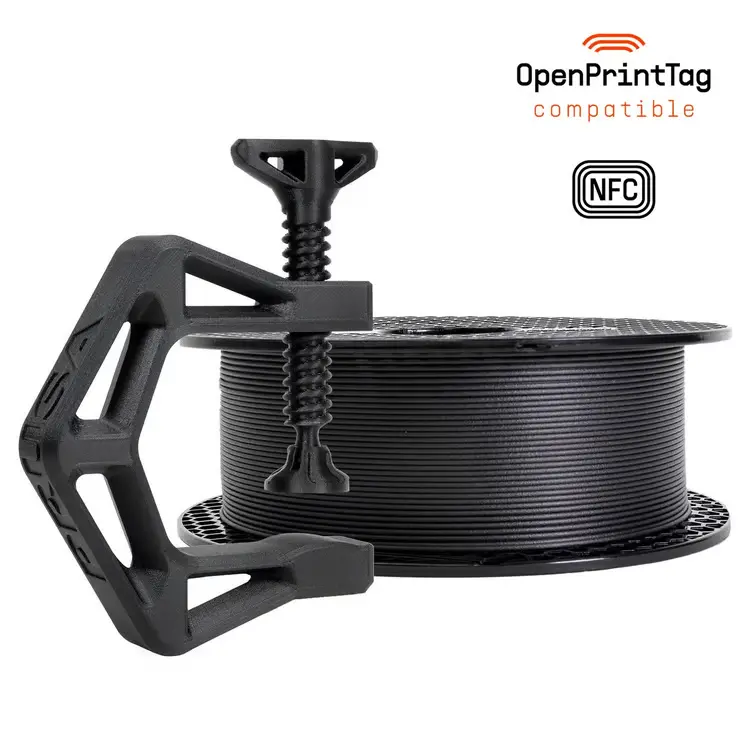 PRUSA - Prusament PETG Fibre de Carbone - Noir - 1kg - NFC