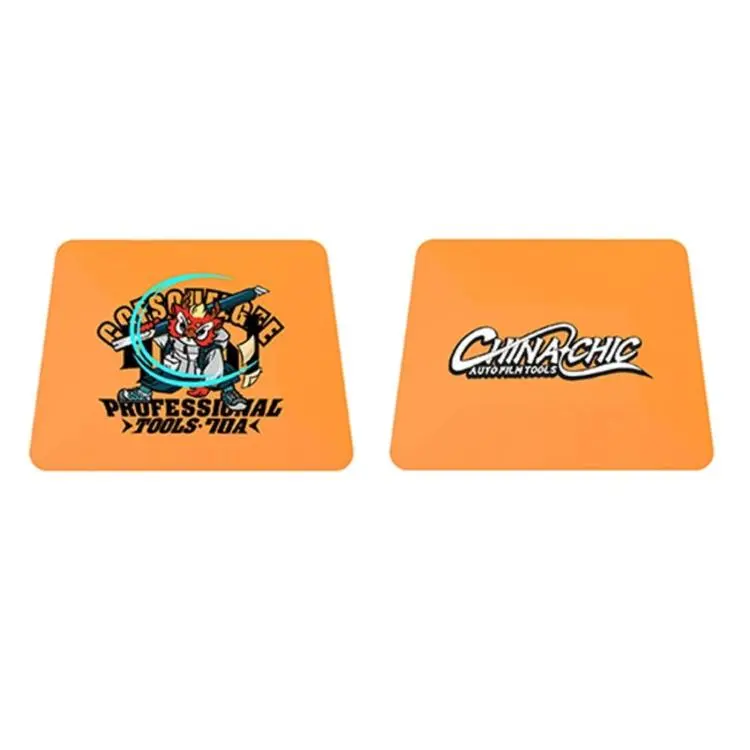 qili Automotive Wrapping Film & Color Change Film Trimming Double-Sided Scraper(Orange 70A)