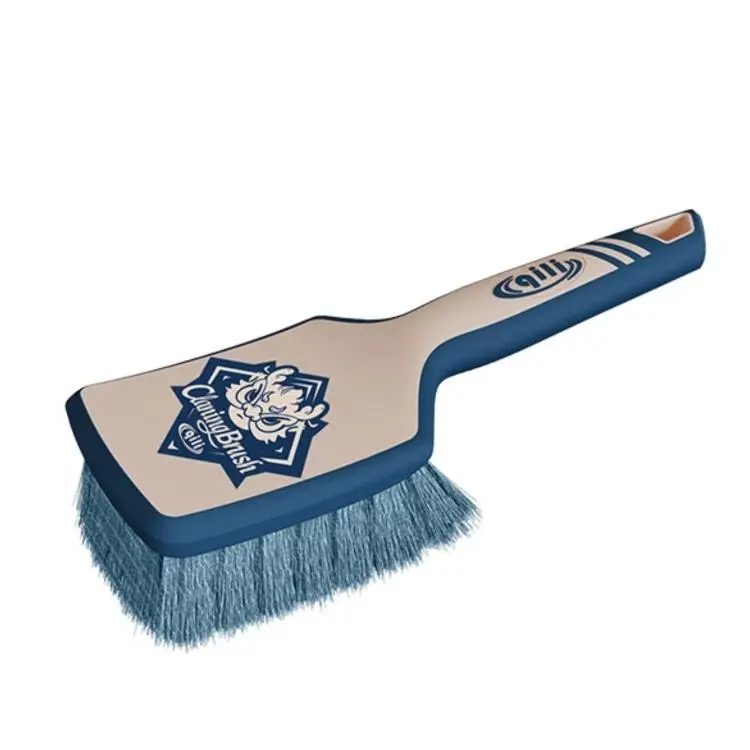 Qili Car Detailing Tire Brush With Rubber-Coated Handle Carpet Cleaning Brush, Specification