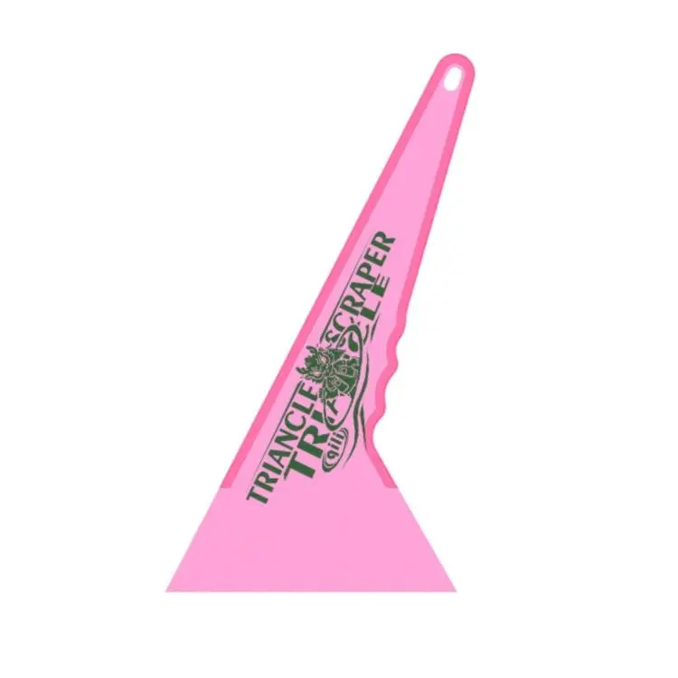 qili Ultra-thin Triangular Hard Squeegee for Car Window Tinting, Color