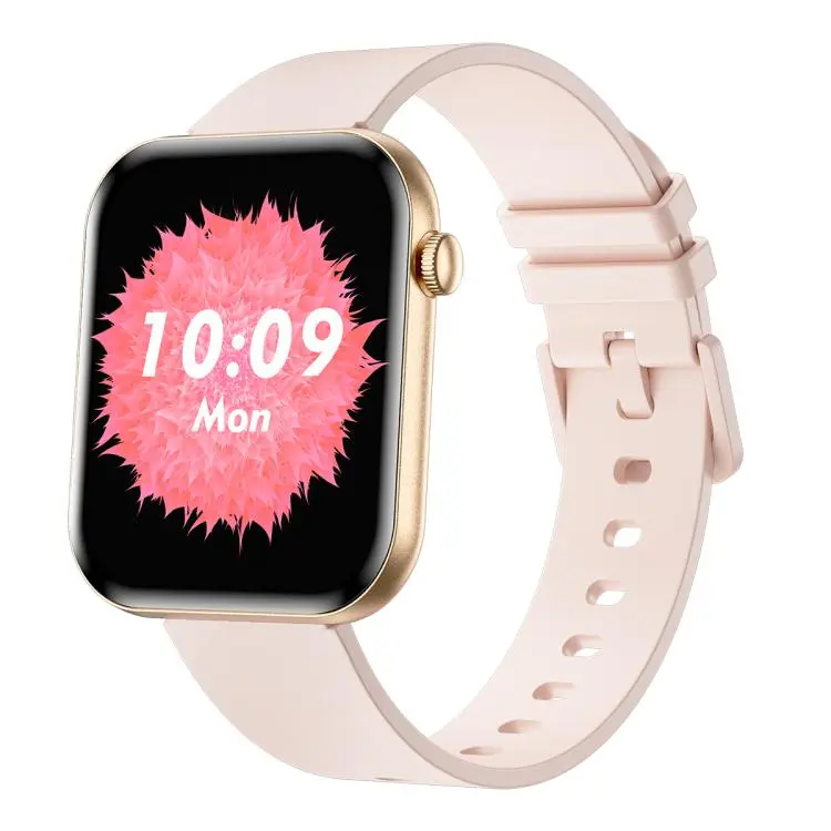 QS09 1.85 inch AMOLED Screen Ultra-Thin Smart Watch, Support Health Monitoring, Multiple Sports Modes(Gold)