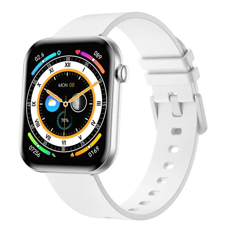 QS09 1.85 inch AMOLED Screen Ultra-Thin Smart Watch, Support Health Monitoring, Multiple Sports Modes(Silver)