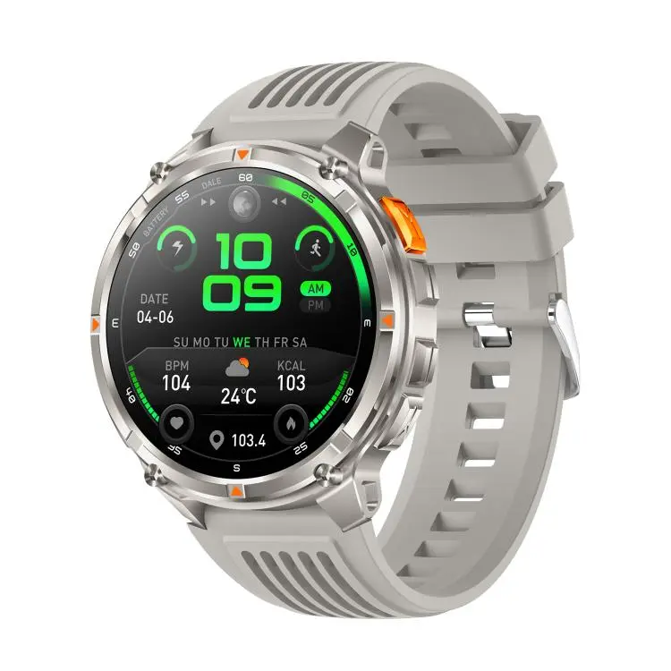 QS10 1.7 inch BT5.2 Sports Smart Watch, Support Sleep / Heart Rate / Blood Pressure Health Monitor(Silver)