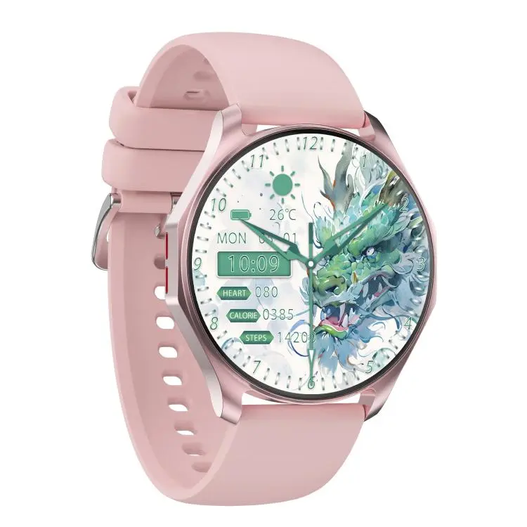 QS25 1.43-inch IPS Display Smart Sports Watch Supports Bluetooth Calling & Health Management(Pink)