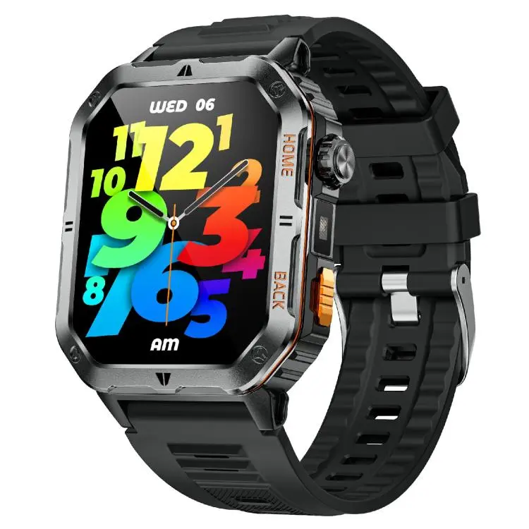 QS39 2.01 inch BT5.3 Sports Smart Watch, Support Voice Call / Sleep / Heart Rate / Blood Oxygen / Blood Pressure Health Monitor(Rose Gold)