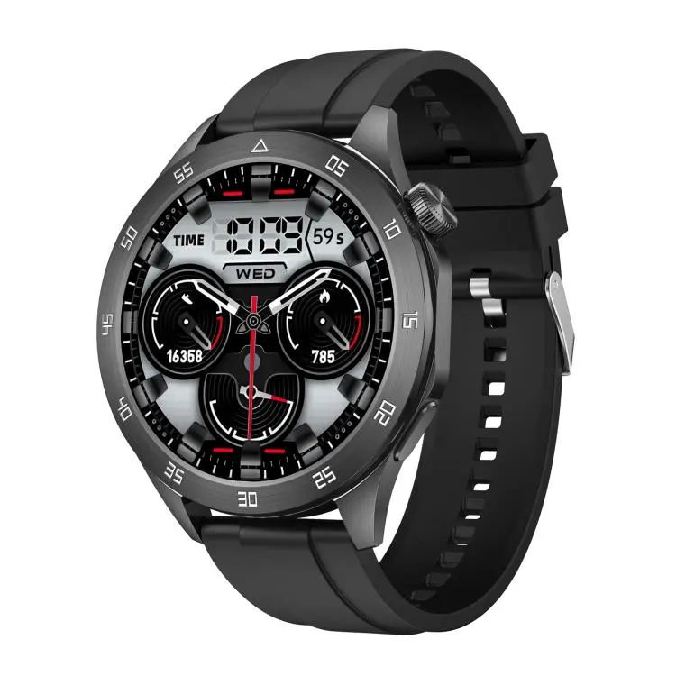 QS39 Smart Watch, 1.45 inch Screen, BT Call, Heart Rate, Blood Oxygen, Blood Pressure(Black)