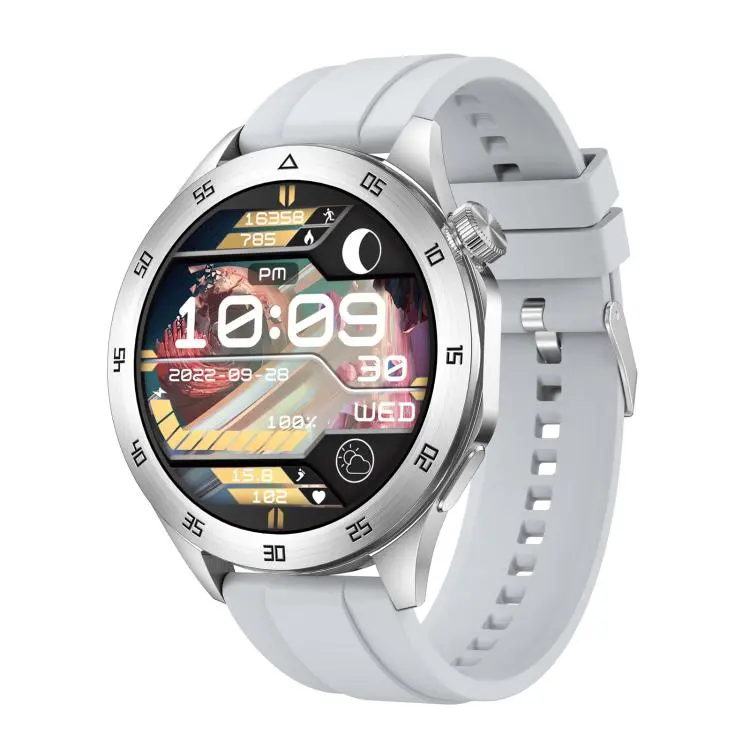 QS39 Smart Watch, 1.45 inch Screen, BT Call, Heart Rate, Blood Oxygen, Blood Pressure(Silver)