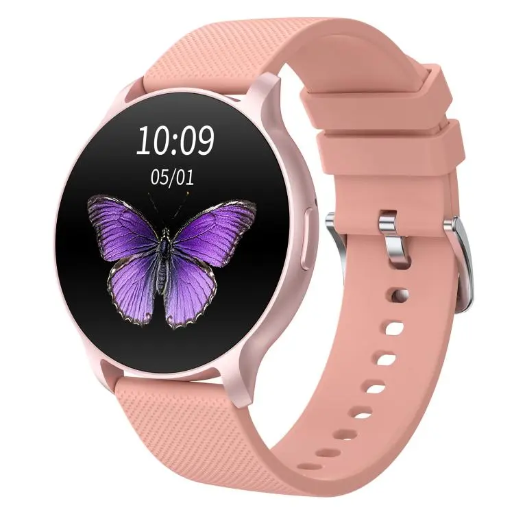 QS80 Pro 1.32-inch AMOLED Display Smart Sports Watch Supports Heart Rate Monitoring(Pink)
