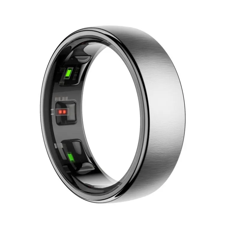 R10 SIZE 10 Smart Ring, Support Heart Rate / Blood Oxygen / Sleep / Multiple Sports Modes(Silver)