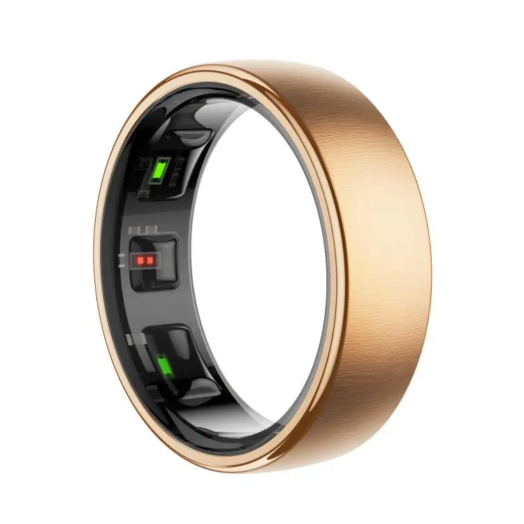 R10 SIZE 7 Smart Ring, Support Heart Rate / Blood Oxygen / Sleep / Multiple Sports Modes(Rose Gold)