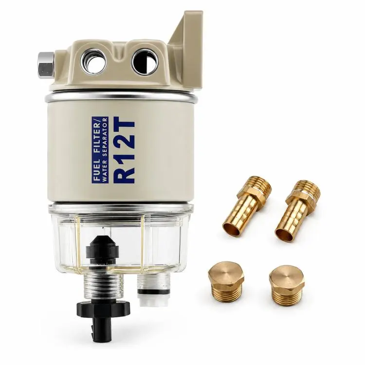 R12T Marine Oil-Water Separators For Small Engines, Tank Trucks, Oil Tankers, And Speedboats(Unmarked)