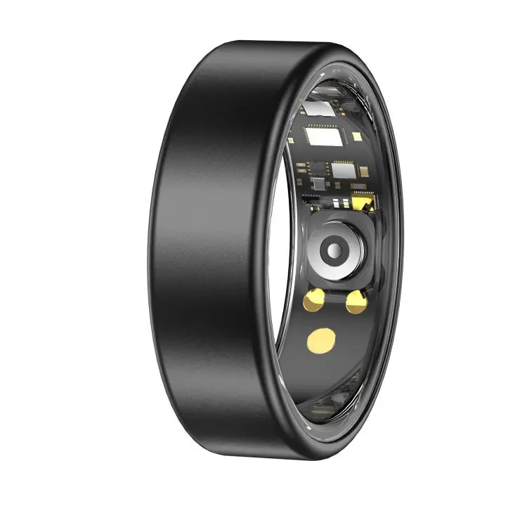 R88 Smart Ring Fitness Tracker, Supports Health Monitoring / Camera Control, Ring Size