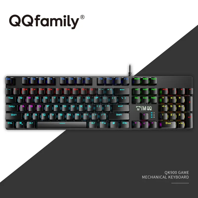 Rainforest Tarantula Gaming Keyboard - USB Wired