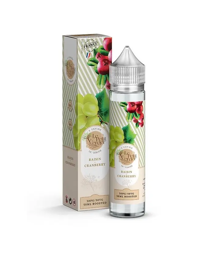 Raisin Cranberry - Le Petit Verger 50ml