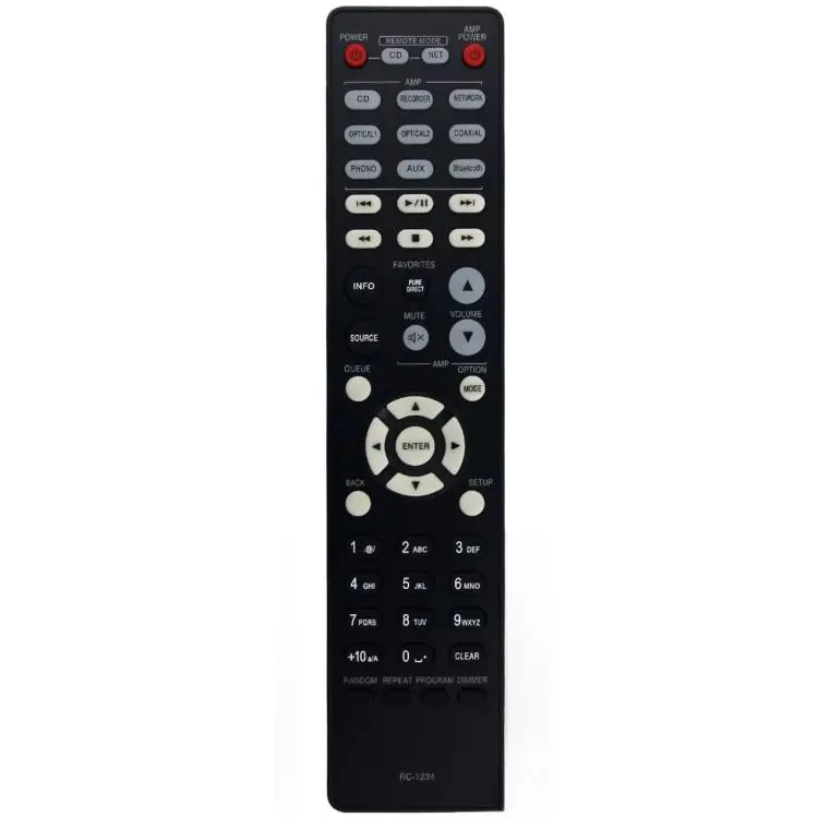 RC-1234 Replacement Remote Control For Denon AV Receiver Audio Video Controller