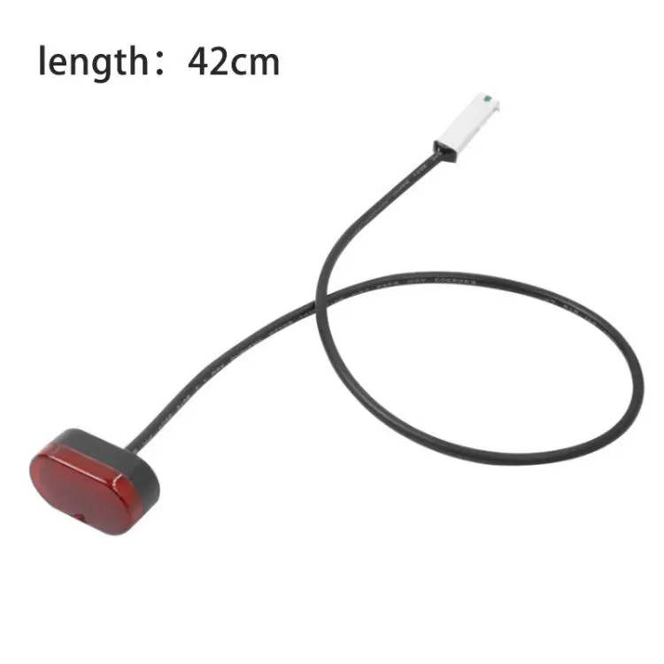 Rear Tail Light For Ninebot MAX G30 / G30D Electric Scooter LED Brake Light Replacement, Length