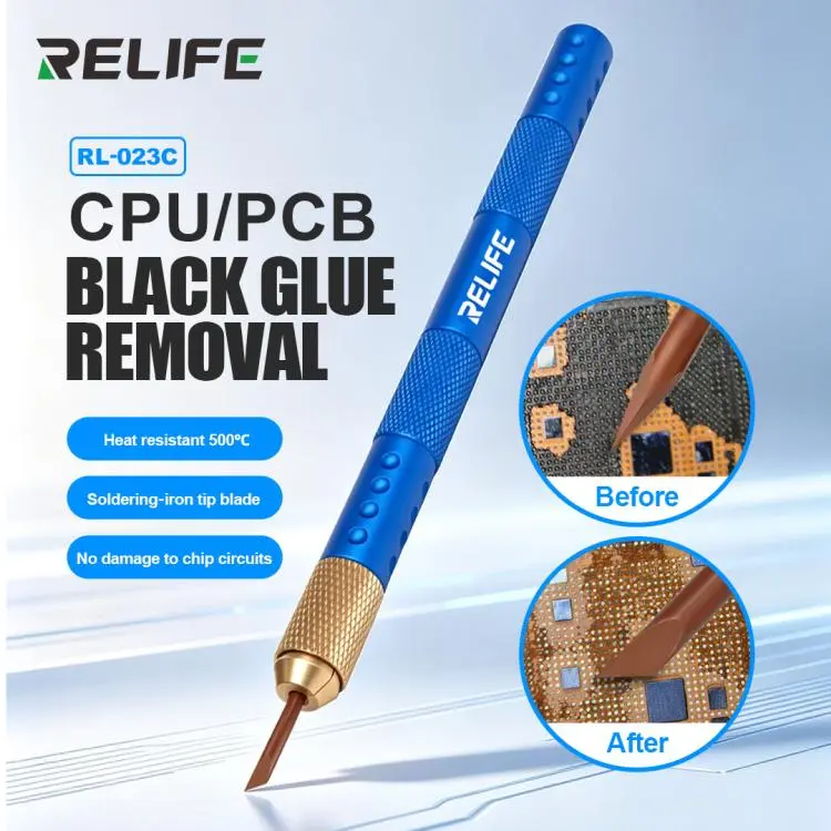 RELIFE RL-023C CPU PI Chips Specific Degumming Knife