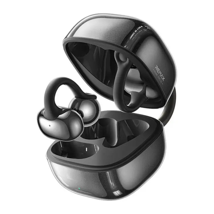 REMAX OWS-22 Clip-on True Wireless ENC Noise Reduction Bluetooth Earphones(Black)