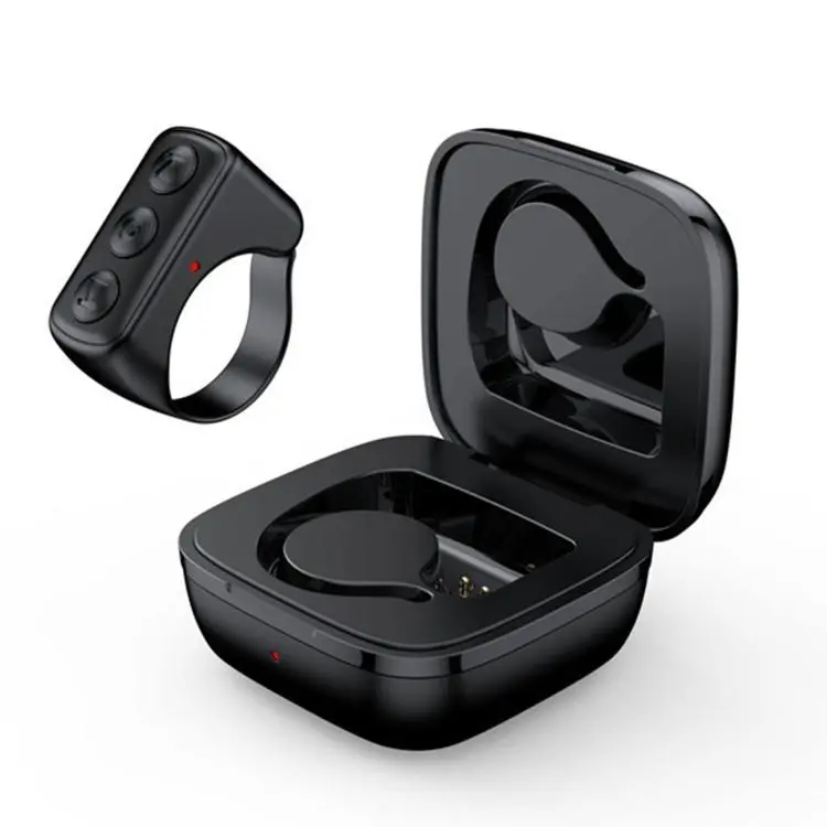 Remote Control Ring Phone Controller Ring(Black)