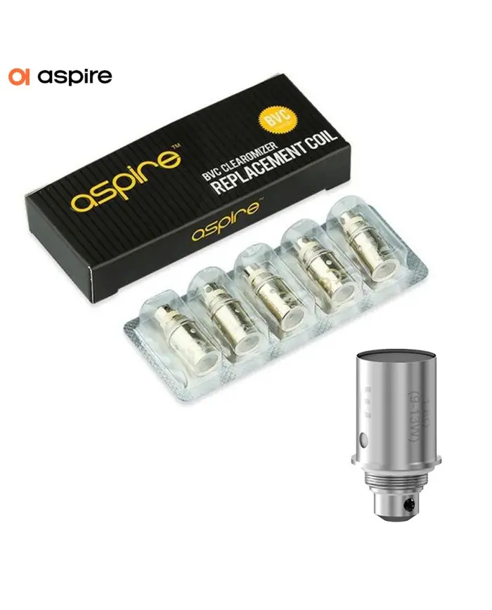Résistances BVC (x5) Aspire