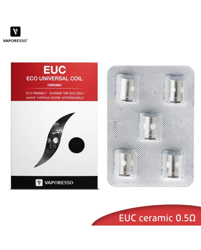 Résistances EUC (x5) Vaporesso