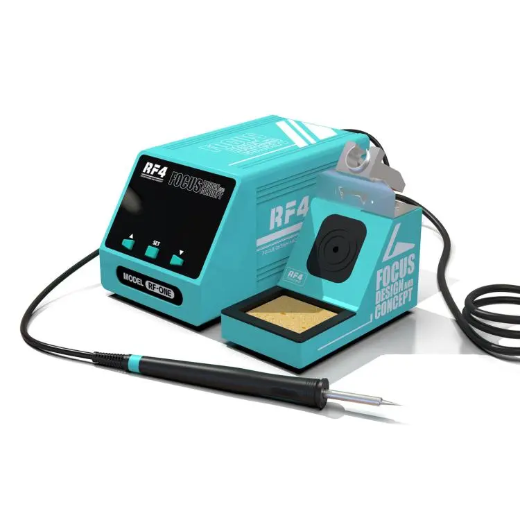 RF4 RF-ONE Intelligent Temperature Control Anti-static LED Digital Display Soldering Station(US Plug)