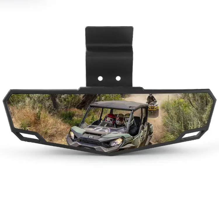 RM-001 UTV Center Rear View Mirror for Polaris Ranger XP / Can-Am Defender