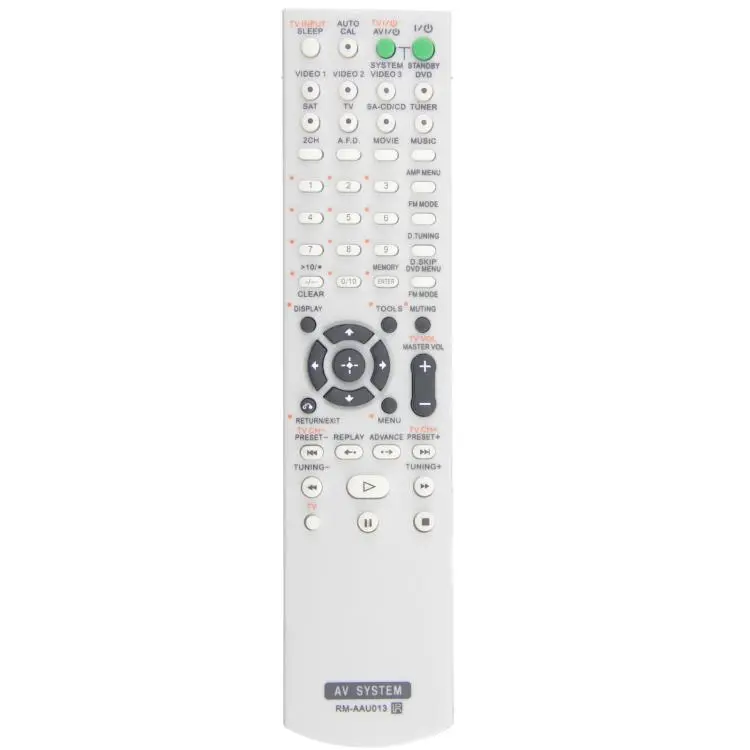 RM-AAU013 Replacement Remote Control Compatible with Sony Home Theater AV Receiver System