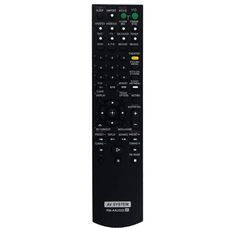 RM-AAU022 Replacement Remote Control Compatible with Sony Home Theater AV Receiver System