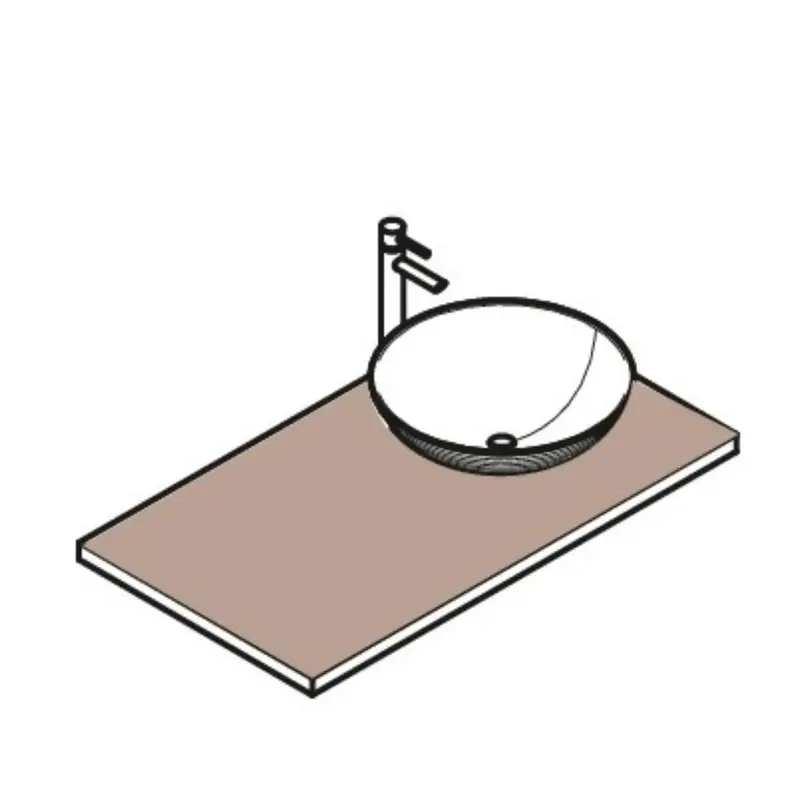 Robinet adapté pour lavabo rond - Ruck