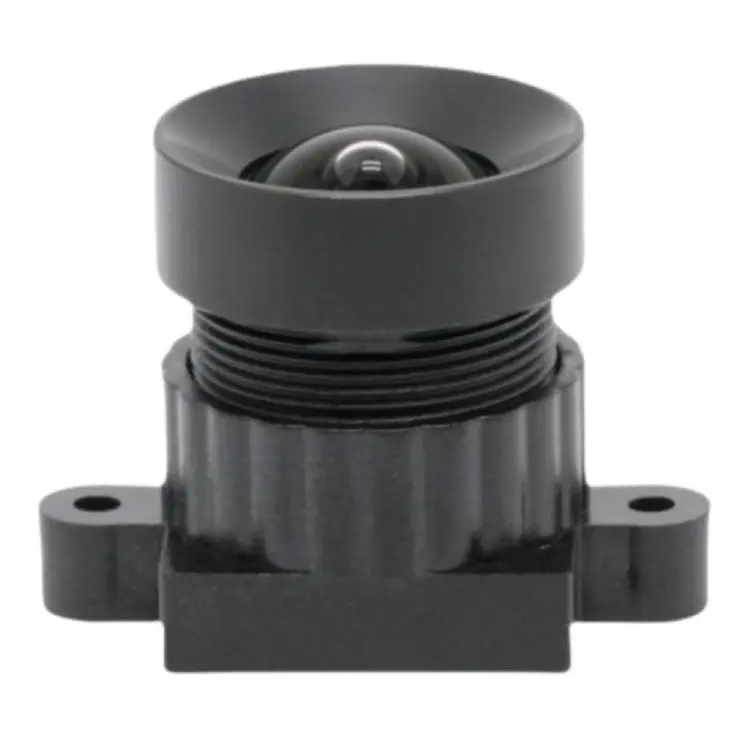 Robotic Mower Camera Lens, 5MP 1/2.5 Inch Sensor Lens, Binocular Camera Lens for Face Recognition, Low Distortion Design(Black)