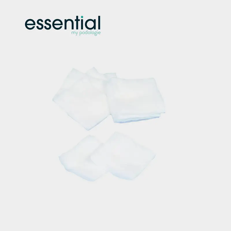 Sachet de 500 ou 700 Carrés de coton hydrophile - 5 x 5 cm - Essential by My Podologie