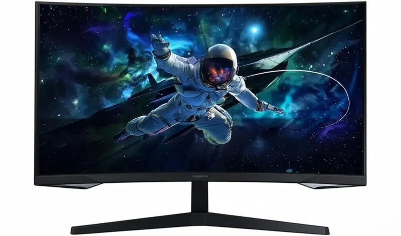 Samsung 32” Odyssey G55C Series QHD 1000R Curved Gaming Monitor – 165Hz, 1ms, HDR10