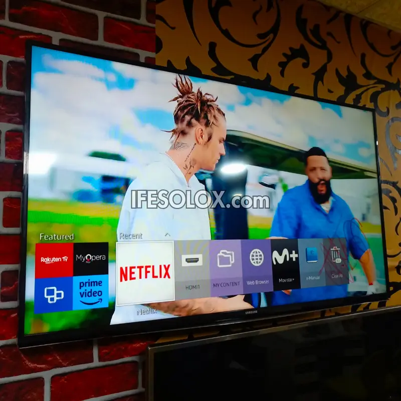 SAMSUNG 40 Inch UE40H6000 Series Smart Full HD LED TV (WiFi, Screen Mirroring, Netflix, YouTube) - Foreign Used