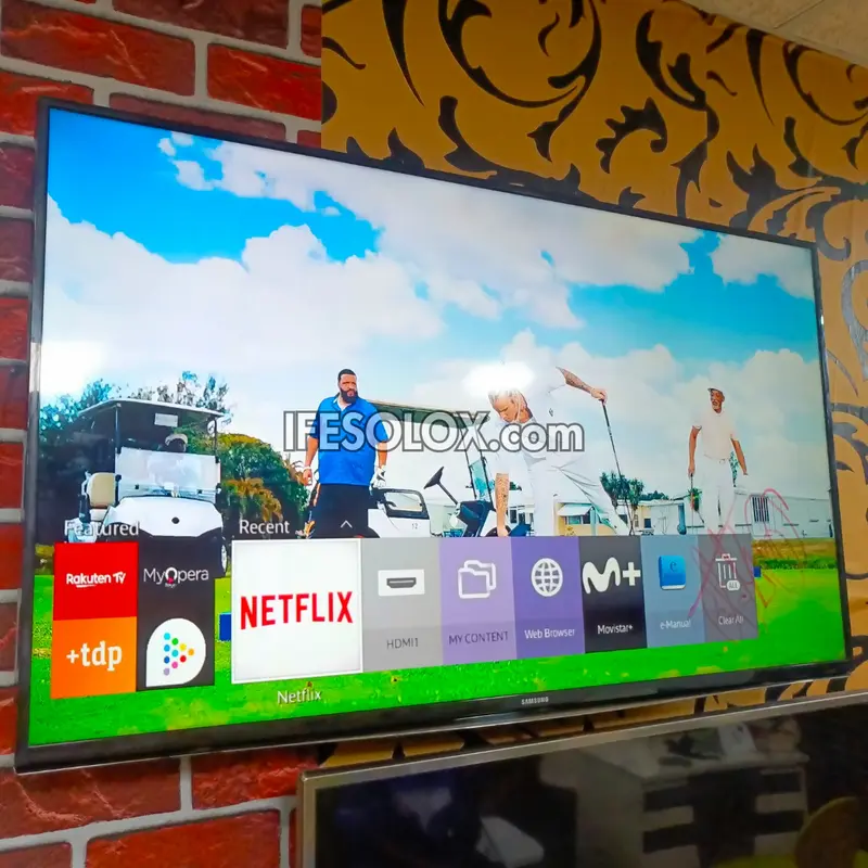 SAMSUNG 40 Inch UE40J6000 Series Smart Full HD LED TV (Bluetooth, WiFi, Screen Mirroring, Netflix, YouTube) - Foreign Used