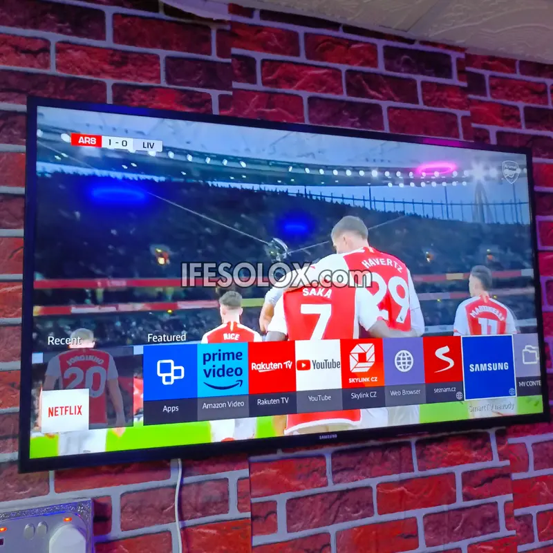 SAMSUNG 40 Inch UE40JU6000 Series Smart 4K UHD LED TV (Bluetooth, WiFi, Miracast) - UK Used