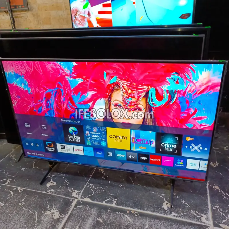 SAMSUNG 43 Inch UE43BU8000 Series 2022 Premium UHD 4K HDR Smart Frameless AirSlim TV - UK Used