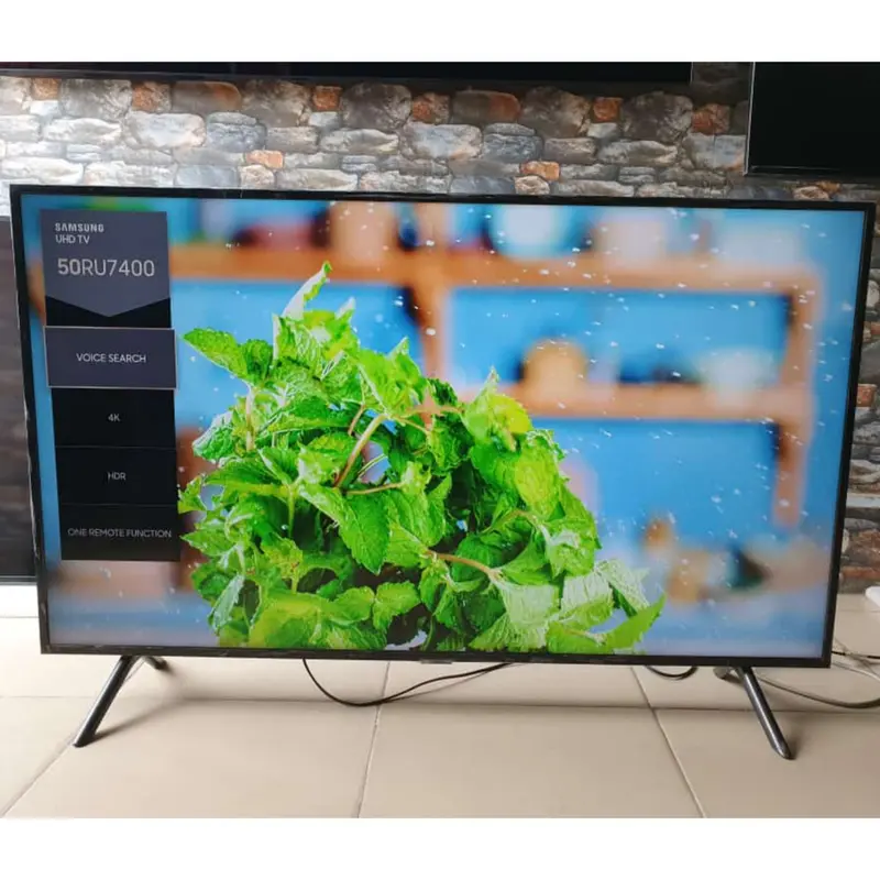 SAMSUNG 50 Inch UE50RU7100 Series Crystal UHD Smart 4K TV (Bluetooth, WiFi Miracast, AirPlay) - UK Used